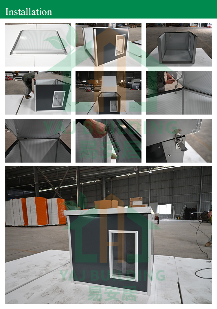 Process of installing a dog home